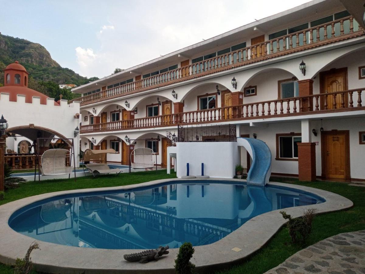 Hotel Leyenda Del Tepozteco テポストラン エクステリア 写真