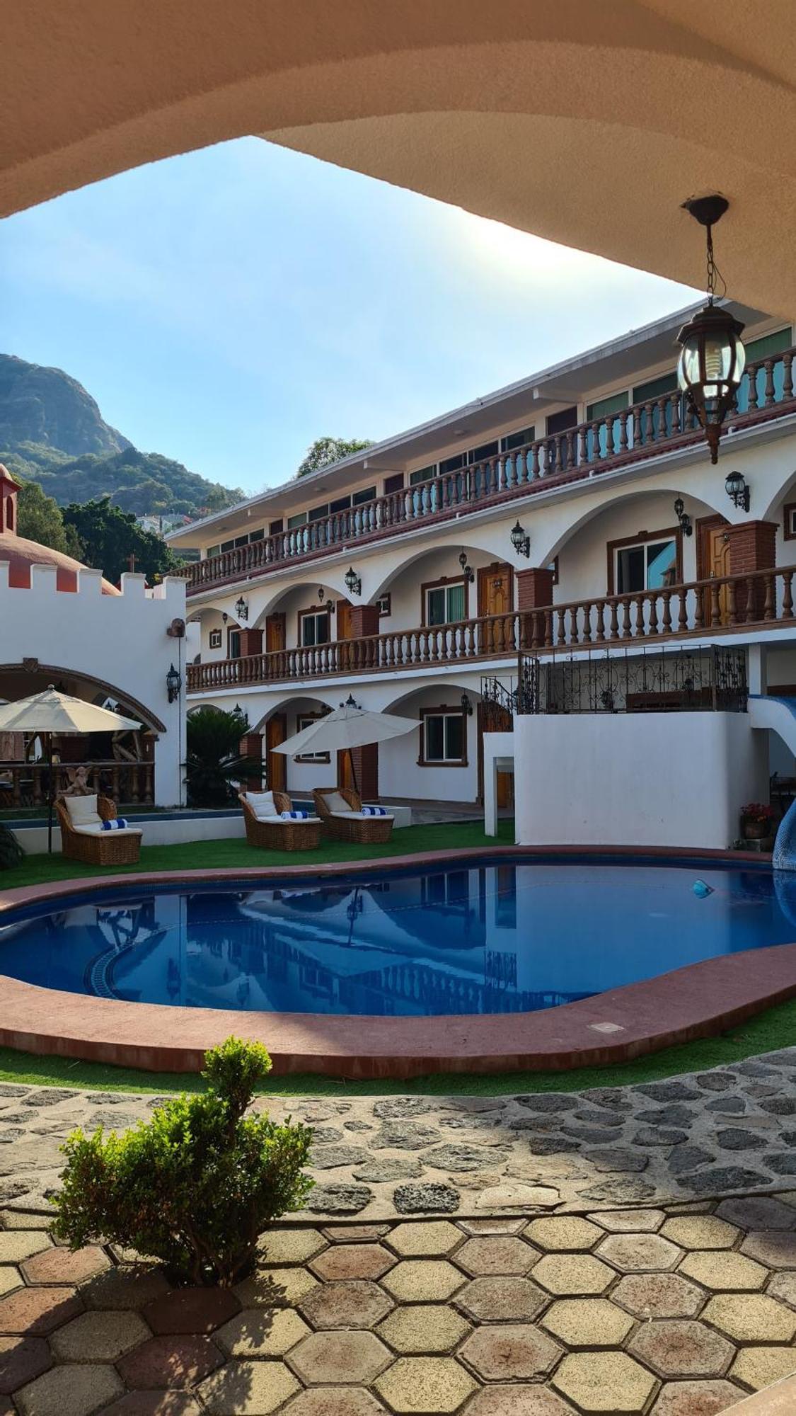 Hotel Leyenda Del Tepozteco テポストラン エクステリア 写真