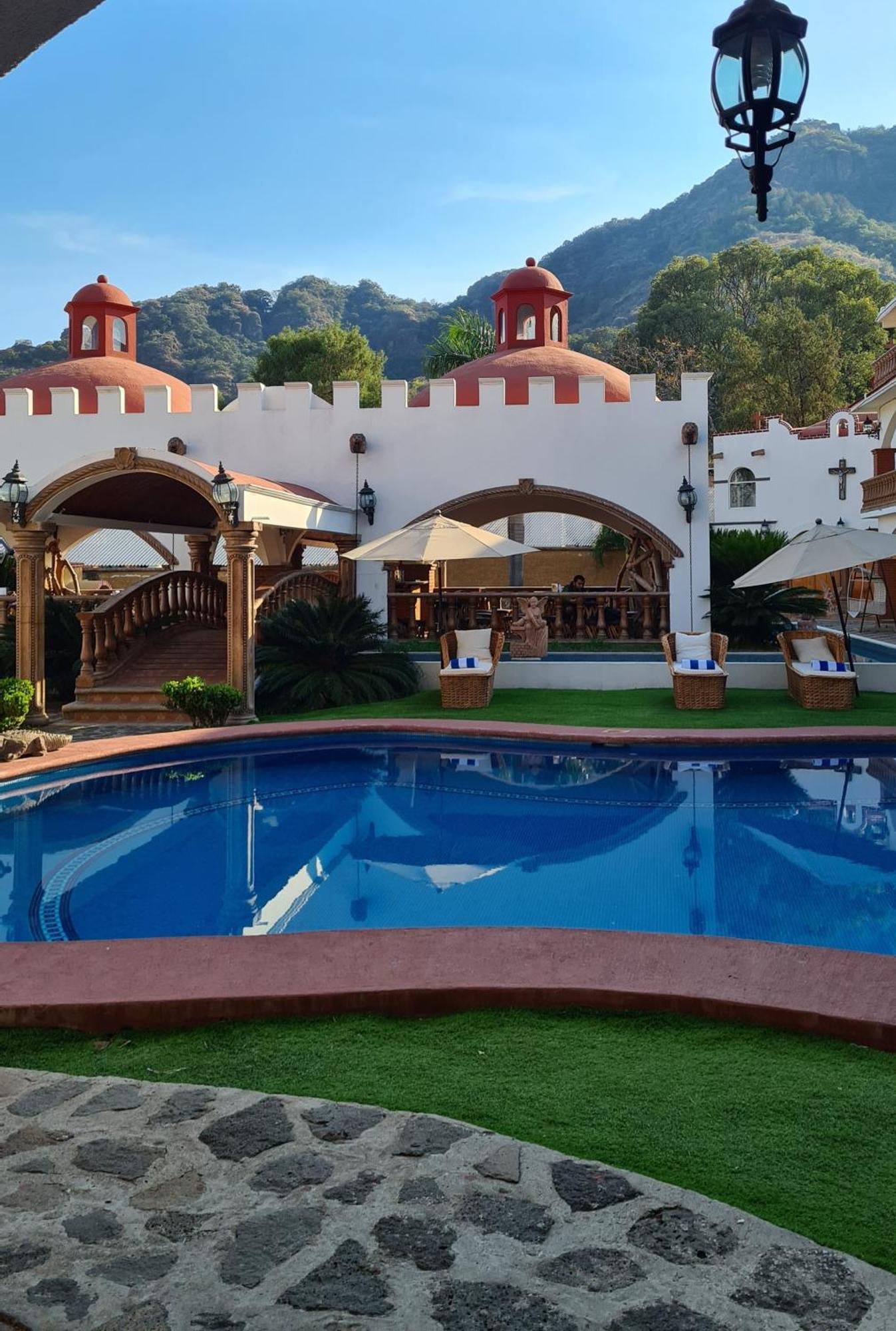 Hotel Leyenda Del Tepozteco テポストラン エクステリア 写真